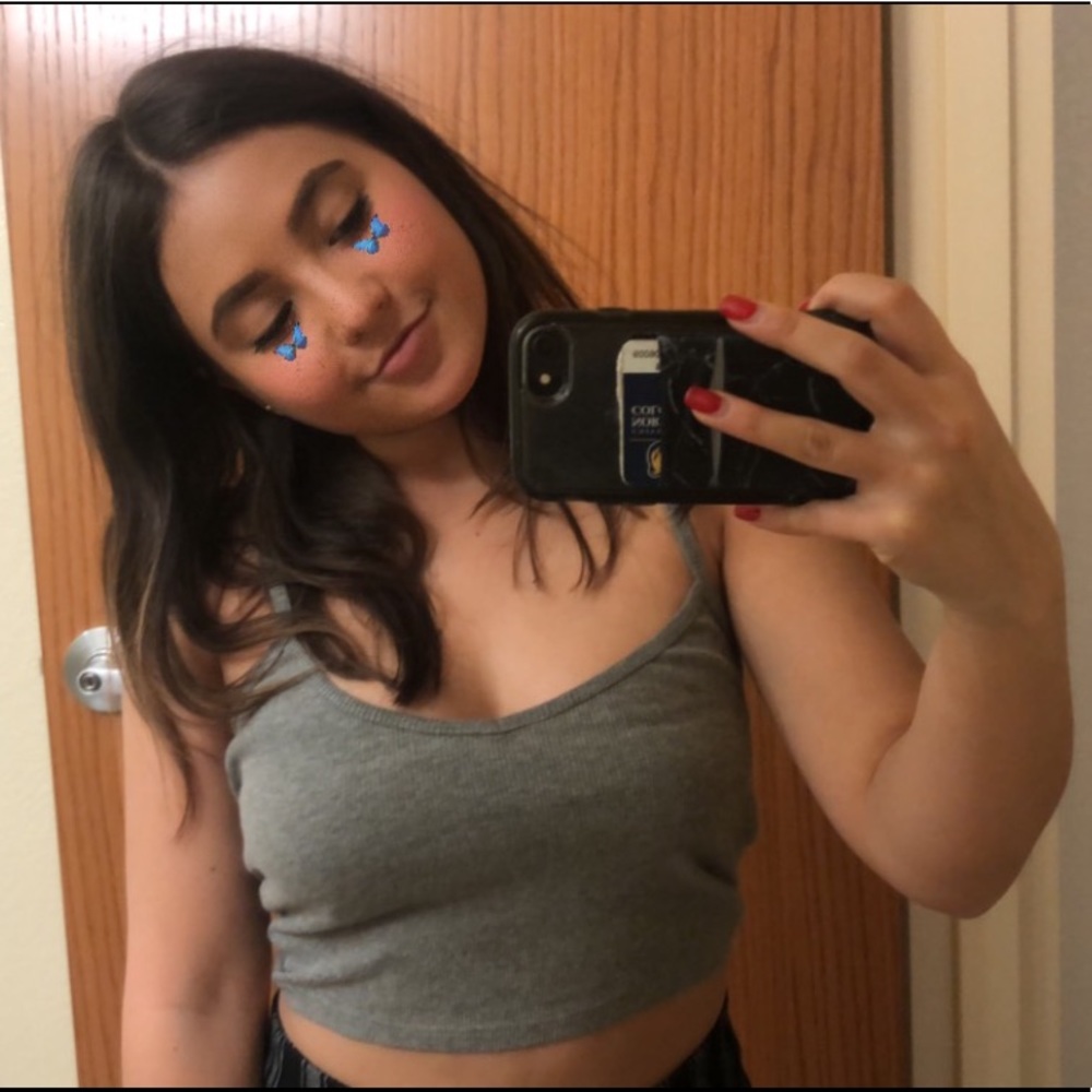 Cropped tank top